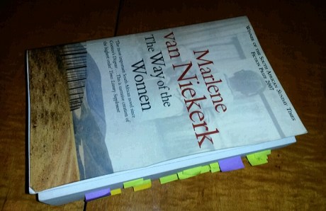 My well marked copy!