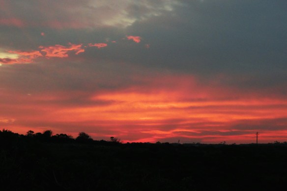 South African sunset - All photos copyright JM Schreiber