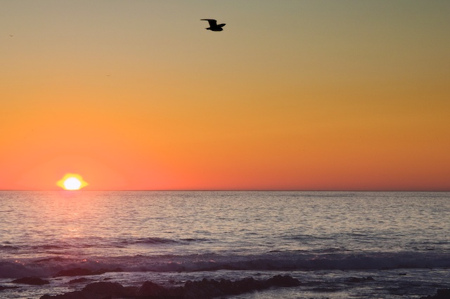 Sunset over the Atlantic, Cape Town - Copyright JM Schreiber